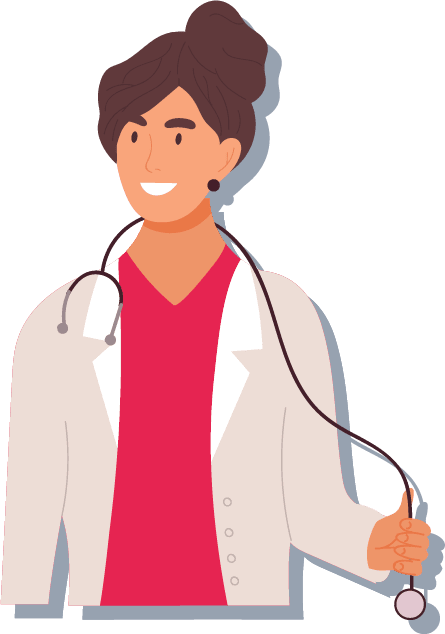 女医のイラスト